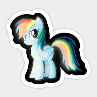Rainbow Dash 2 Sticker